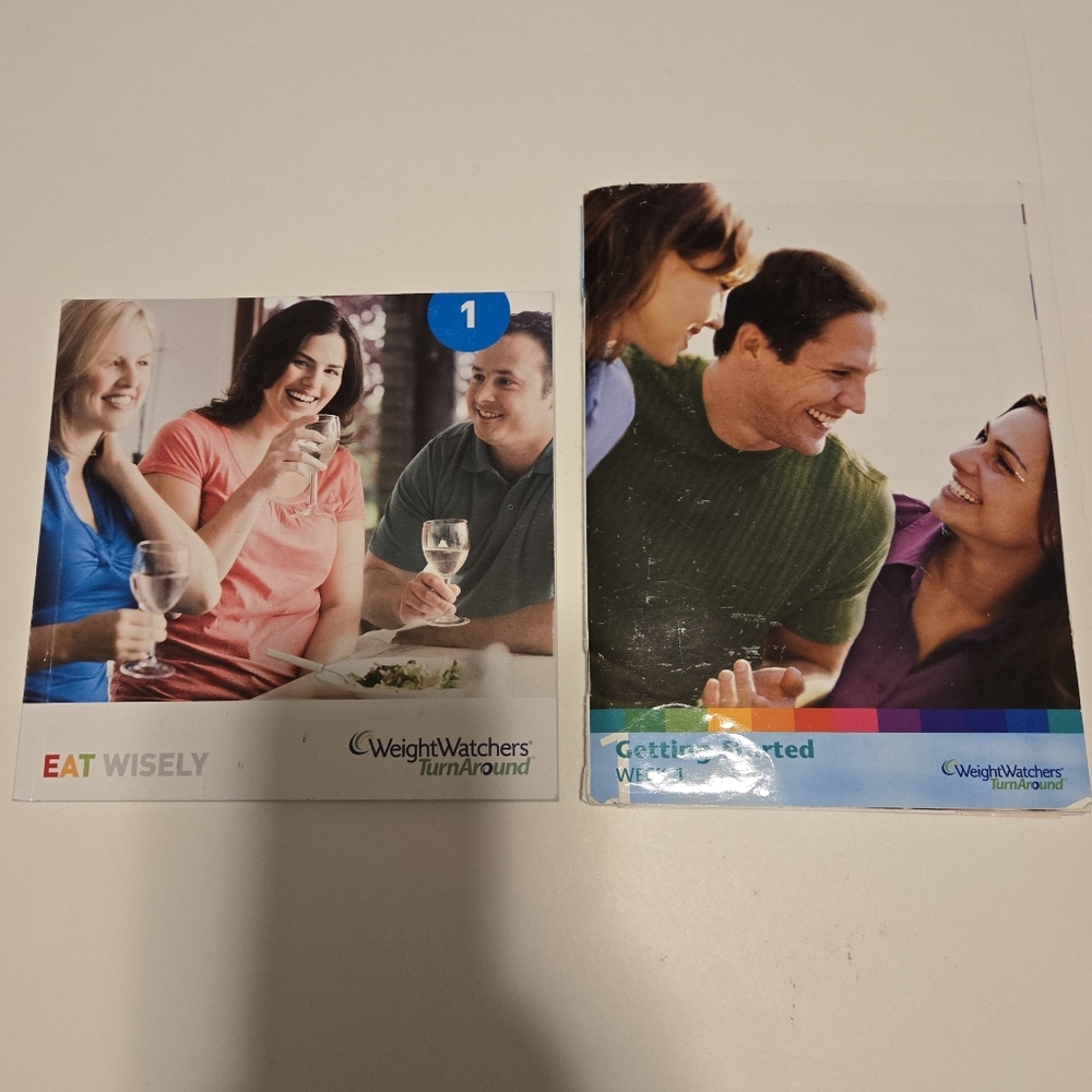 Weight Watchers TurnAround Eat Wisely  and Getting Started Week 1 Booklets